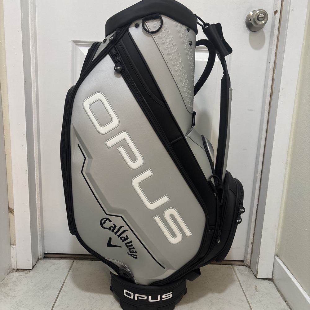 Callaway OPUS Staff Bag Golf Bag 6 Way Divider Mid Size - New W/ Tags